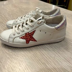 Golden Goose superstar sneakers 37 Pink glitter holographic